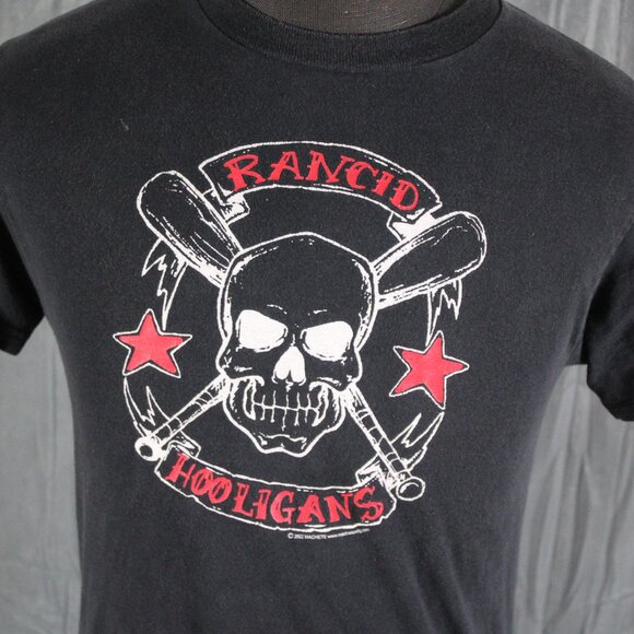 Punk Band Shirt (VTG) - Rancid Hooligans - Men's Small - Picture 2 of 8